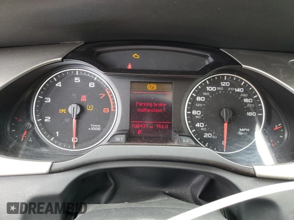 2009 Audi A4 Premium Plus z VIN WAUSF78K89N037672, wystawiony jako Copart lot #55476975 z przebiegiem 108 431 mil mil oraz Szkoda całkowita • Salvage title. Historia ofert i sprzedaży dostępna na DreamBid. Obrazek 9.