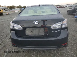 2011 Lexus HS 250h with VIN JTHBB1BA9B2043899, listed as a Copart auction lot 79117634 with 81,481 mi miles and Salvage Title. Bid and sale history available at carsss.com. Image 6.