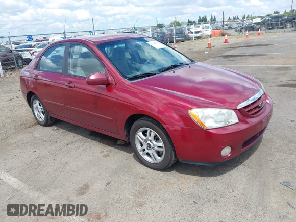 2005 Kia Spectra LX z VIN KNAFE122755084518, wystawiony jako IAAI lot #42249090 z przebiegiem 147 174 mil mil oraz . Historia ofert i sprzedaży dostępna na DreamBid. Obrazek 1.