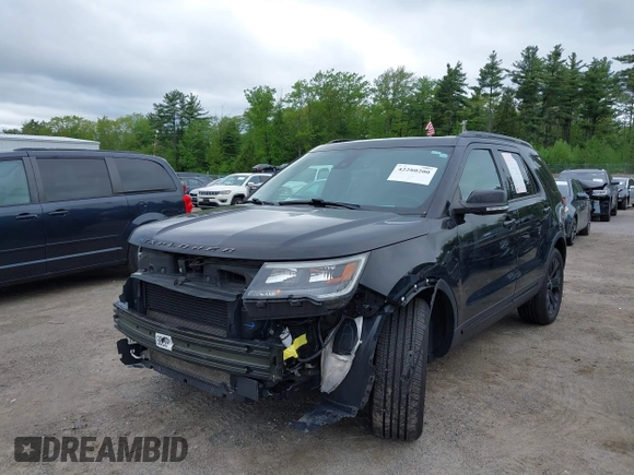 2019 Ford Explorer Sport with VIN 1FM5K8GT0KGB50601, listed as a IAAI auction lot 42280200 with 76,377 mi miles and . Bid and sale history available at DreamBid. Image 18.