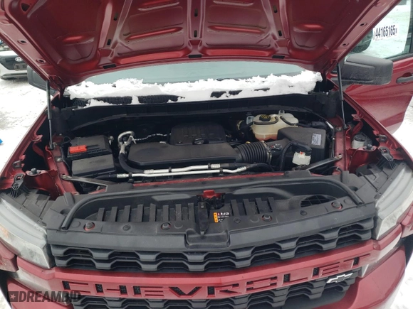 2021 Chevrolet Silverado 1500 Custom with VIN 3GCPYBEK6MG253497, listed as a Copart auction lot 44165165 with 47,016 mi miles and Salvage Title. Bid and sale history available at carsss.com. Image 11.