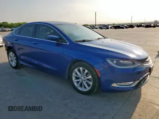 2015 Chrysler 200 C with VIN 1C3CCCCB7FN740079, listed as a Copart auction lot 53384965 with 100,944 mi miles and Salvage Title. Bid and sale history available at carsss.com. Image 4.