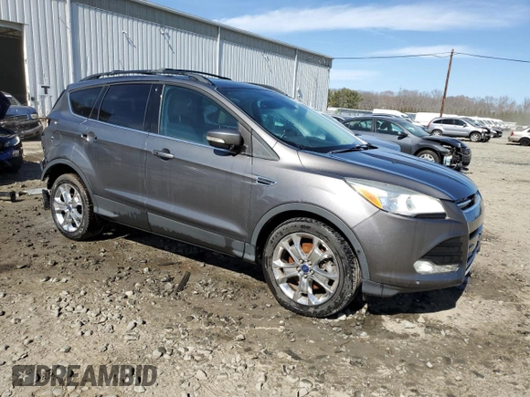 2013 Ford Escape SEL with VIN 1FMCU0H92DUC41279, listed as a Copart auction lot 49709175 with 192,449 mi miles and Salvage Title. Bid and sale history available at carsss.com. Image 4.