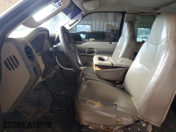 2008 Ford F-250 XL with VIN 1FTSX21568EC06397, listed as a Copart auction lot 60558775 with 239,780 mi miles and Clean title. Bid and sale history available at DreamBid. Image 7.