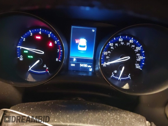 2019 Toyota C-HR XLE with VIN JTNKHMBX0K1042342, listed as a IAAI auction lot 41935879 with 54,190 mi miles and . Bid and sale history available at DreamBid. Image 7.