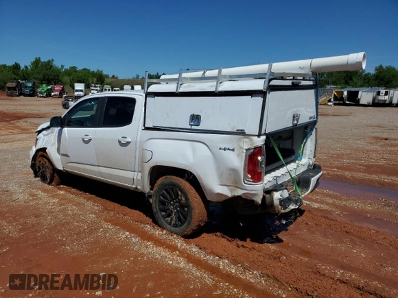 2022 GMC Canyon 4WD Elevation z VIN 1GTG6CEN5N1326350, wystawiony jako Copart lot #52926675 z przebiegiem 82 857 mil mil oraz Szkoda całkowita • Salvage title. Historia ofert i sprzedaży dostępna na DreamBid. Obrazek 2.