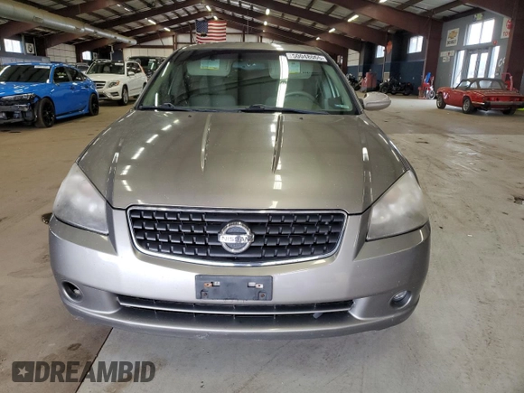 2006 Nissan Altima SL with VIN 1N4BL11D36N438407, listed as a Copart auction lot 50048065 with 186,073 mi miles and Salvage title. Bid and sale history available at DreamBid. Image 5.