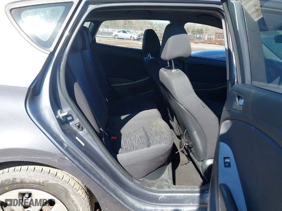2017 Hyundai Accent SE with VIN KMHCT5AE0HU320057, listed as a IAAI auction lot 41851412 with 159,584 mi miles. Bid and sale history available at carsss.com. Image 8.