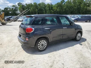 2017 FIAT 500L Pop with VIN ZFBCFAAH4HZ039657, listed as a Copart auction lot 61159735 with 115,001 mi miles and Salvage title. Bid and sale history available at DreamBid. Image 3.