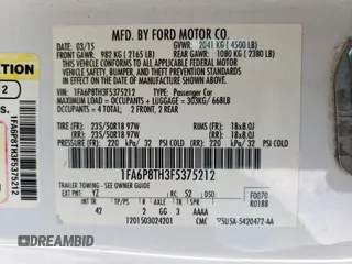 2015 Ford Mustang EcoBoost z VIN 1FA6P8TH3F5375212, wystawiony jako Copart lot #53436545 z przebiegiem 148 557 mil mil oraz Szkoda całkowita • Salvage title. Historia ofert i sprzedaży dostępna na DreamBid. Obrazek 12.