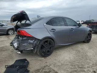 2017 Lexus IS 200t with VIN JTHBA1D24H5050310, listed as a Copart auction lot 55389705 with 79,269 mi miles and Salvage title. Bid and sale history available at DreamBid. Image 3.