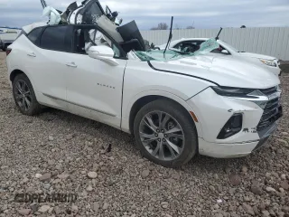 2021 Chevrolet Blazer Premier с VIN 3GNKBLRS2MS555868, выставлен на аукционе Copart как лот 53693655 с пробегом Не указан миль и Списание • Salvage title. История ставок и продаж доступна на DreamBid. Изображение 4.