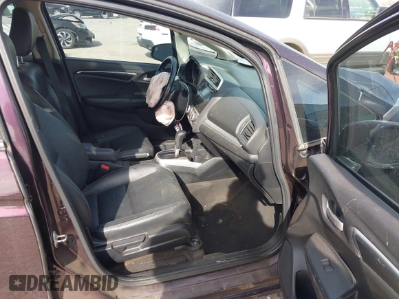 2017 Honda Fit EX-L with VIN JHMGK5H8XHS022733, listed as a IAAI auction lot 41814563 with 68,619 mi miles and . Bid and sale history available at DreamBid. Image 5.