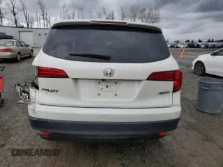 2017 Honda Pilot EX-L with VIN 5FNYF6H57HB061878, listed as a Copart auction lot 51531215 with 95,986 mi miles and Salvage Title. Bid and sale history available at carsss.com. Image 6.