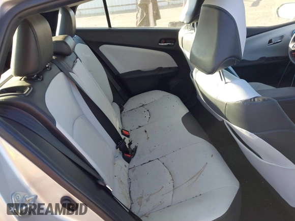 2020 Toyota Prius LE with VIN JTDL9RFU1L3018642, listed as a IAAI auction lot 41445840 with 41,090 mi miles and . Bid and sale history available at DreamBid. Image 8.