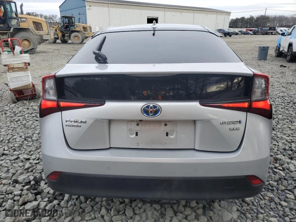 2019 Toyota Prius LE with VIN JTDL9RFU8K3010908, listed as a Copart auction lot 43309355 with 153,555 mi miles and Salvage Title. Bid and sale history available at carsss.com. Image 6.