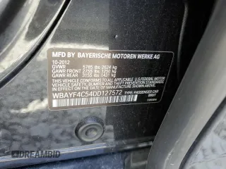 2013 BMW 7 Series 740Li xDrive с VIN WBAYF4C54DD127572, выставлен на аукционе Copart как лот 47372445 с пробегом 150 981 миль миль и Чистый • Clean title. История ставок и продаж доступна на DreamBid. Изображение 12.
