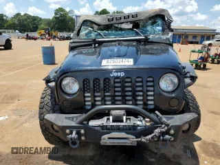 2018 Jeep Wrangler JK Unlimited Sport S with VIN 1C4BJWDG6JL875857, listed as a Copart auction lot 62903474 with 56,208 mi miles and Salvage Title. Bid and sale history available at carsss.com. Image 5.