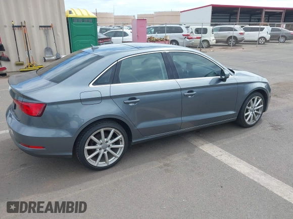 2015 Audi A3 1.8T Premium with VIN WAUACGFF1F1004798, listed as a IAAI auction lot 42078500 with 89,747 mi miles. Bid and sale history available at carsss.com. Image 4.