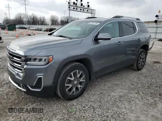 2021 GMC Acadia SLE with VIN 1GKKNRLS8MZ111266, listed as a Copart auction lot 87241704 with 93,727 mi miles and Salvage Title. Bid and sale history available at carsss.com. Image 1.