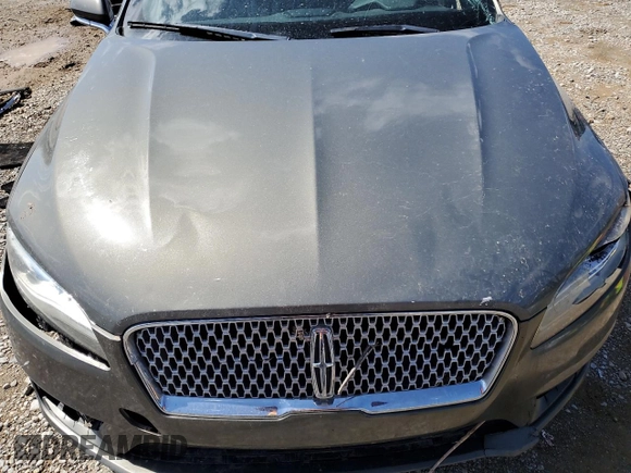 2017 Lincoln MKZ Reserve with VIN 3LN6L5F91HR639287, listed as a Copart auction lot 48975645 with Not provided miles and Salvage title. Bid and sale history available at DreamBid. Image 12.