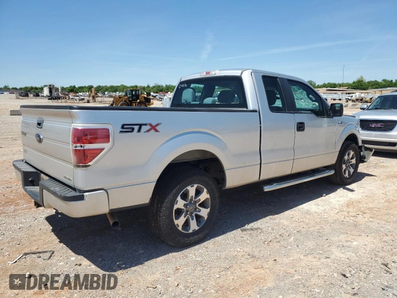 2014 Ford F-150 XL with VIN 1FTEX1CM0EFB60406, listed as a Copart auction lot 53823245 with Not provided miles and Salvage title. Bid and sale history available at DreamBid. Image 3.