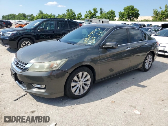 2015 Honda Accord EX-L с VIN 1HGCR2F86FA005509, выставлен на аукционе Copart как лот 63659515 с пробегом 139 745 миль миль и Списание • Salvage title. История ставок и продаж доступна на DreamBid. Изображение 1.