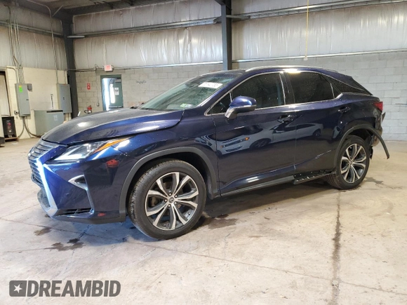 2018 Lexus RX 350 z VIN 2T2BZMCA1JC161244, wystawiony jako Copart lot #55140755 z przebiegiem 60 096 mil mil oraz Szkoda całkowita • Salvage title. Historia ofert i sprzedaży dostępna na DreamBid. Obrazek 1.