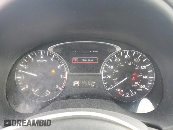 2015 Nissan Altima S with VIN 1N4AL3AP7FN920072, listed as a Copart auction lot 50205575 with 185,107 mi miles and Clean Title. Bid and sale history available at DreamBid. Image 9.