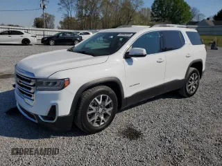 2023 GMC Acadia SLT with VIN 1GKKNML41PZ238143, listed as a Copart auction lot 50962695 with 44,243 mi miles and Salvage Title. Bid and sale history available at DreamBid. Image 1.
