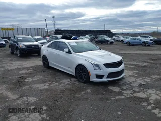 2017 Cadillac ATS-V with VIN 1G6AN5SYXH0213591, listed as a IAAI auction lot 41737461 with 70,000 mi miles. Bid and sale history available at carsss.com. Image 1.