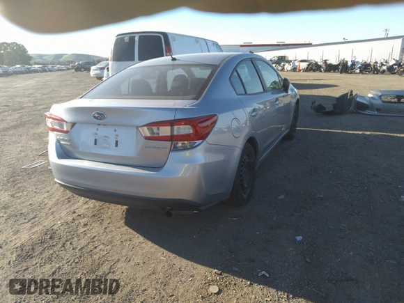 2018 Subaru Impreza with VIN 4S3GKAA61J3603914, listed as a IAAI auction lot 38286656 with 80,487 mi miles and . Bid and sale history available at DreamBid. Image 4.