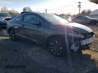 2013 Honda Civic Cpe EX with VIN 2HGFG3B87DH521357, listed as a Copart auction lot 45629485 with 73,981 mi miles and Salvage Title. Bid and sale history available at carsss.com. Image 4.