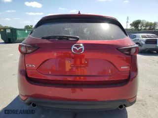 2020 Mazda CX-5 Touring with VIN JM3KFACM1L0828937, listed as a Copart auction lot 51809225 with 43,750 mi miles and Salvage Title. Bid and sale history available at carsss.com. Image 6.