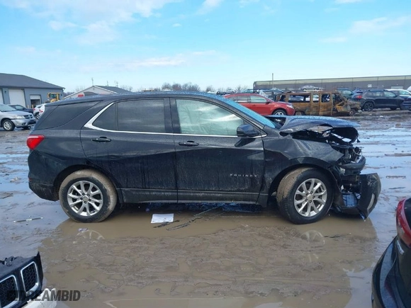 2019 Chevrolet Equinox LT with VIN 2GNAXKEV3K6275461, listed as a IAAI auction lot 41666491 with 129,082 mi miles. Bid and sale history available at carsss.com. Image 13.