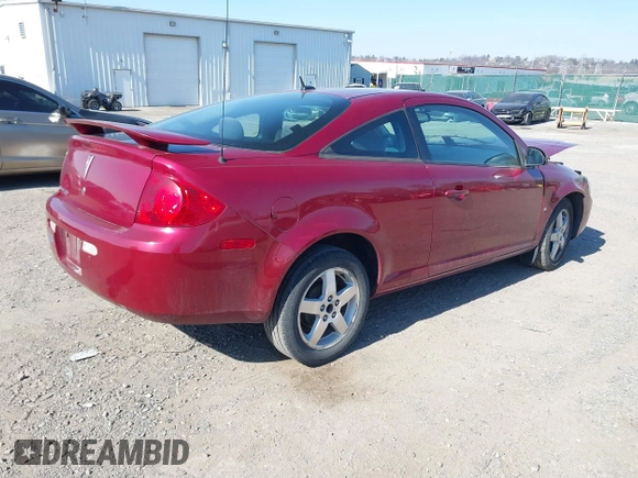 2009 Pontiac G5 with VIN 1G2AS18H297143961, listed as a IAAI auction lot 41760272 with 125,000 mi miles. Bid and sale history available at carsss.com. Image 4.