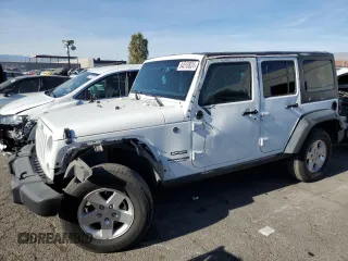 2018 Jeep Wrangler JK Unlimited Sport with VIN 1C4BJWDG1JL834407, listed as a Copart auction lot 84510824 with 69,024 mi miles and Salvage Title. Bid and sale history available at carsss.com. Image 1.