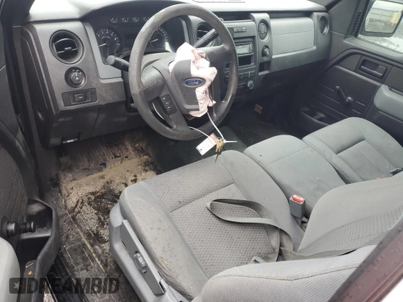 2011 Ford F-150 XL with VIN 1FTNF1CF7BKD62697, listed as a Copart auction lot 51633435 with 148,715 mi miles and Salvage Title. Bid and sale history available at carsss.com. Image 8.