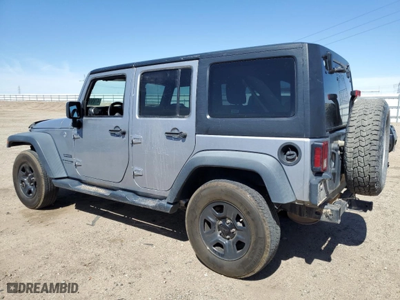 2018 Jeep Wrangler JK Unlimited Sport S with VIN 1C4HJWDG5JL916201, listed as a Copart auction lot 47890605 with 84,976 mi miles and Salvage Title. Bid and sale history available at carsss.com. Image 2.