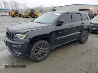 2019 Jeep Grand Cherokee High Altitude with VIN 1C4RJFCG7KC610611, listed as a Copart auction lot 84940624 with 108,776 mi miles and Salvage title. Bid and sale history available at DreamBid. Image 1.