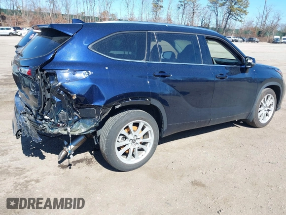 2023 Toyota Highlander L with VIN 5TDKDRBH6PS035508, listed as a IAAI auction lot 41681365 with 17,879 mi miles and . Bid and sale history available at DreamBid. Image 4.