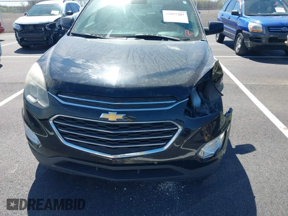 2017 Chevrolet Equinox LT with VIN 2GNALCEK5H1580294, listed as a IAAI auction lot 41857207 with 115,768 mi miles. Bid and sale history available at carsss.com. Image 12.