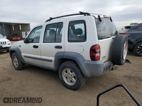 2005 Jeep Liberty Sport with VIN 1J4GL48505W583083, listed as a Copart auction lot 49700615 with 198,325 mi miles and Salvage Title. Bid and sale history available at carsss.com. Image 2.