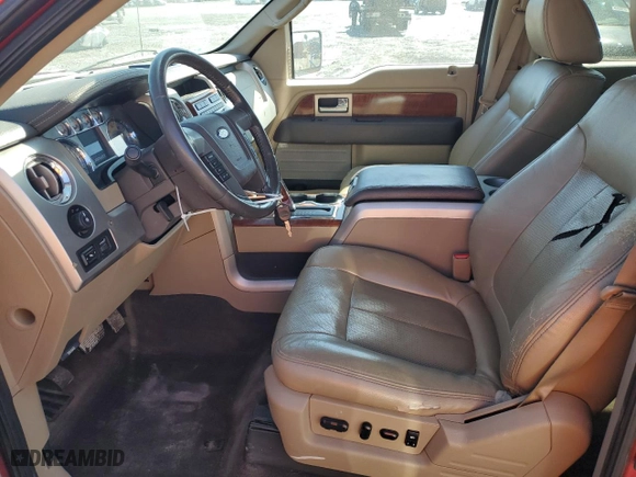 2009 Ford F-150 XL with VIN 1FTPW14V09FA06674, listed as a Copart auction lot 46355855 with 166,262 mi miles and Salvage Title. Bid and sale history available at carsss.com. Image 7.