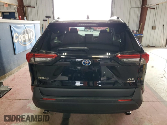 2022 Toyota RAV4 Hybrid XLE with VIN 4T3RWRFV3NU065148, listed as a Copart auction lot 78173914 with 9,914 mi miles and Salvage title. Bid and sale history available at DreamBid. Image 6.