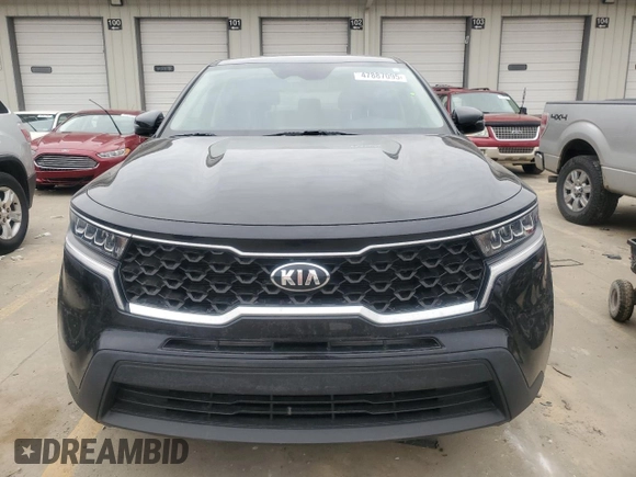 2021 Kia Sorento LX with VIN 5XYRG4LC4MG001331, listed as a Copart auction lot 47887095 with 69,973 mi miles and Salvage Title. Bid and sale history available at carsss.com. Image 5.