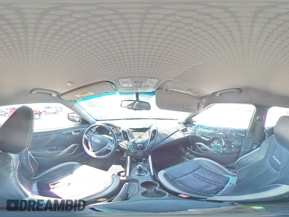 2014 Hyundai Veloster Turbo with VIN KMHTC6AE3EU183570, listed as a Copart auction lot 51014085 with 110,139 mi miles and Clean title. Bid and sale history available at DreamBid. Image 13.