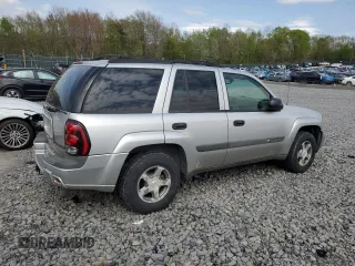 2004 Chevrolet TrailBlazer LS with VIN 1GNDT13SX42330807, listed as a Copart auction lot 55117785 with 178,580 mi miles and Salvage Title. Bid and sale history available at DreamBid. Image 3.