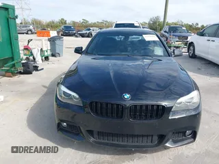 2013 BMW 5 Series 550i xDrive with VIN WBAFU9C56DDY70485, listed as a IAAI auction lot 41276612 with 116,452 mi miles and . Bid and sale history available at carsss.com. Image 6.