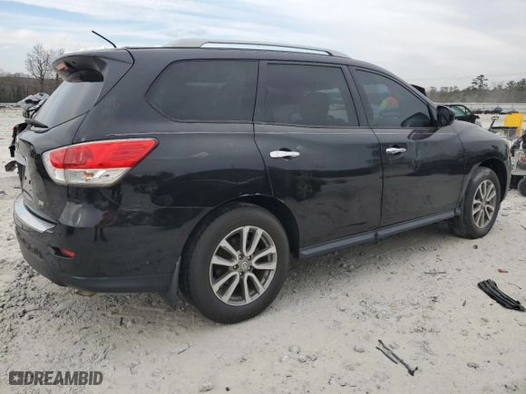 2016 Nissan Pathfinder S with VIN 5N1AR2MN1GC651928, listed as a Copart auction lot 47116205 with 142,467 mi miles and Clean Title. Bid and sale history available at carsss.com. Image 3.